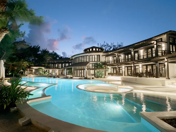 Belize travel scene featuring Villa Abrazos in Ambergris Caye