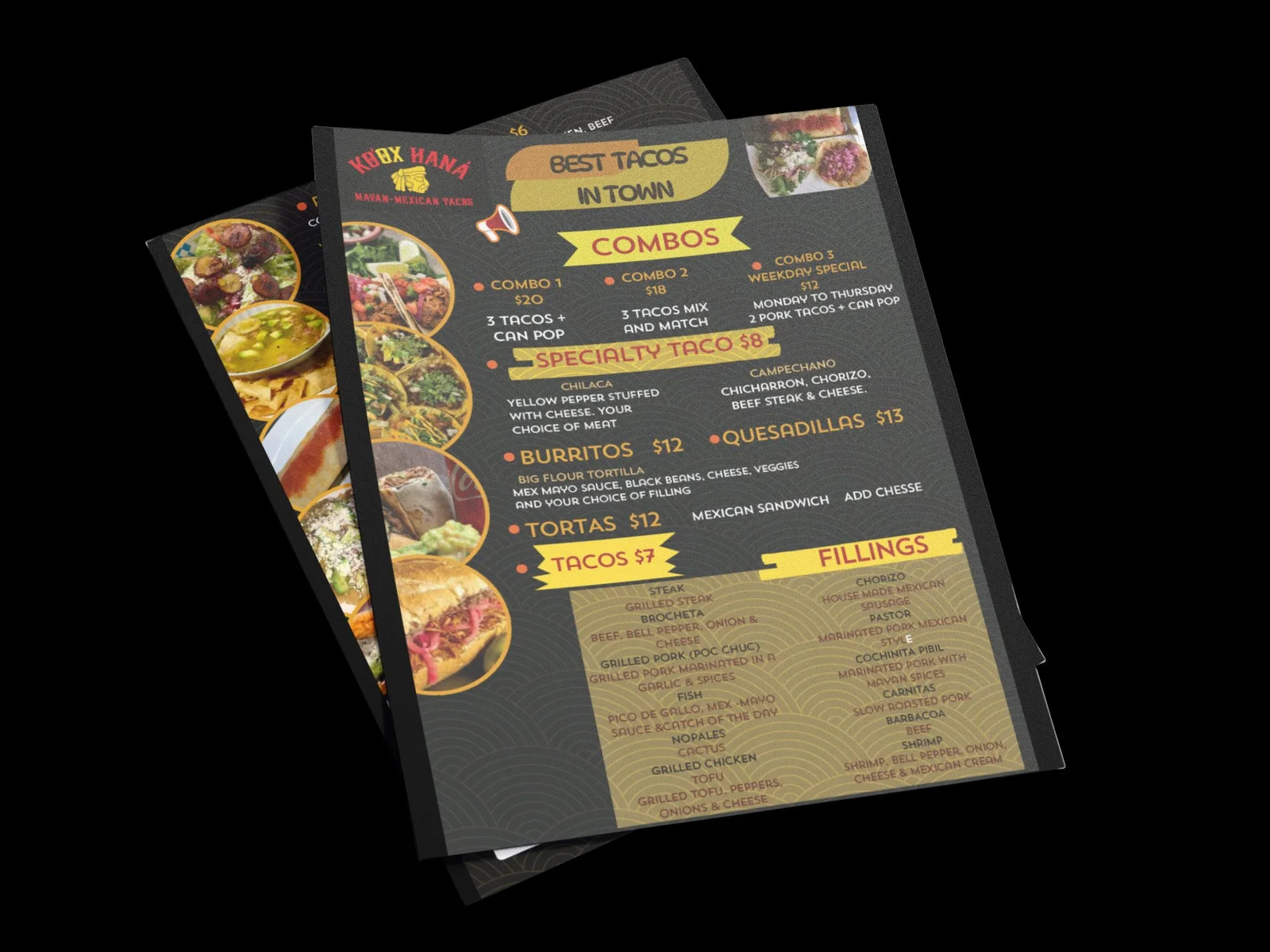 Ko-Ox Han-Nah current menu